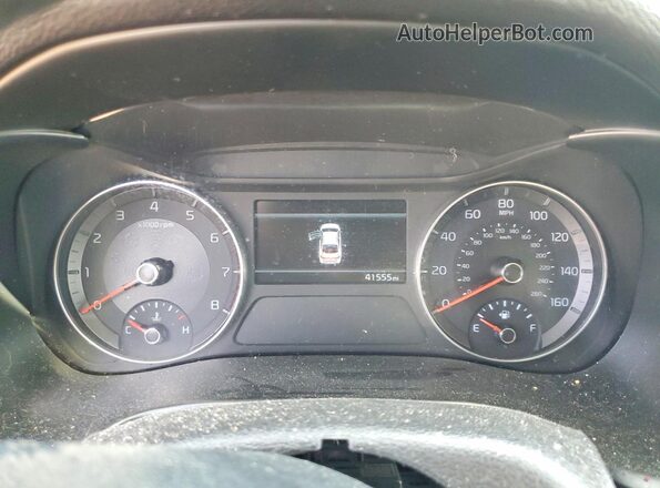 3KPF24AD0NE454793 2022 KIA FORTE Серебряный Вид щитка приборов