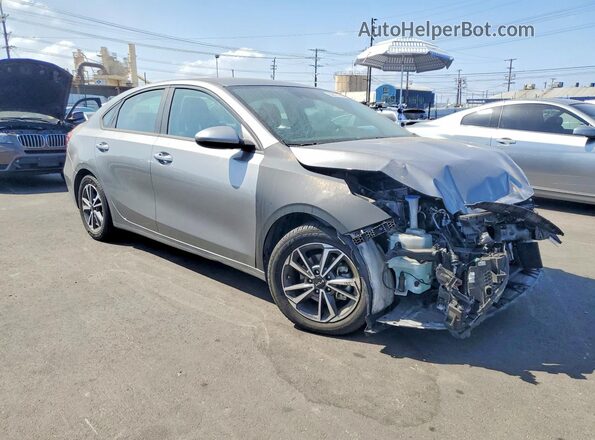 3KPF24AD0NE454793 2022 KIA FORTE Серебряный Передняя правая четверть