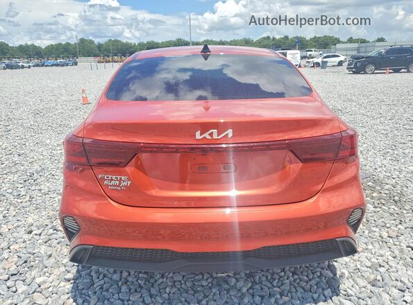 3KPF24AD0NE457807 2022 KIA FORTE Orange უკანა ხედი