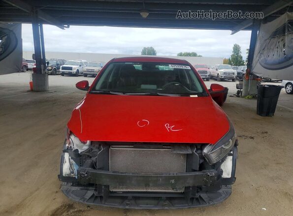 3KPF24AD0NE494615 2022 KIA FORTE Red წინა ხედი