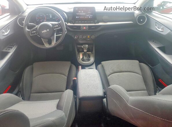 3KPF24AD0NE494615 2022 KIA FORTE Red წინა პანელის ხედი