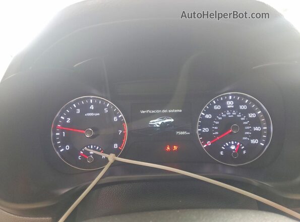 3KPF24AD0NE494615 2022 KIA FORTE Red ხელსაწყოთა პანელის ხედი