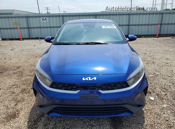 3KPF24AD0NE497806 2022 KIA FORTE Blue Դիմացի տեսք