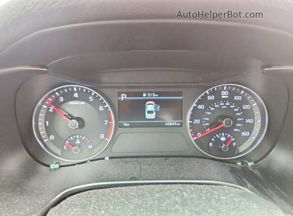 3KPF24AD0PE509147 2023 KIA FORTE Orange Вид щитка приладів