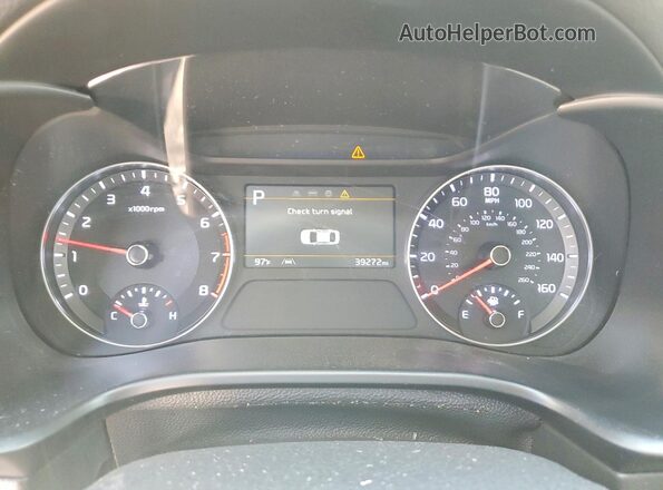 3KPF24AD0RE823982 2024 KIA FORTE Синий Вид щитка приборов