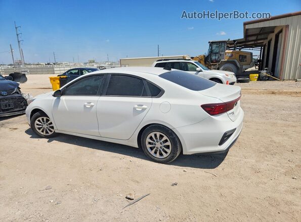 3KPF24AD1KE009801 2019 KIA FORTE White უკანა მარცხენა