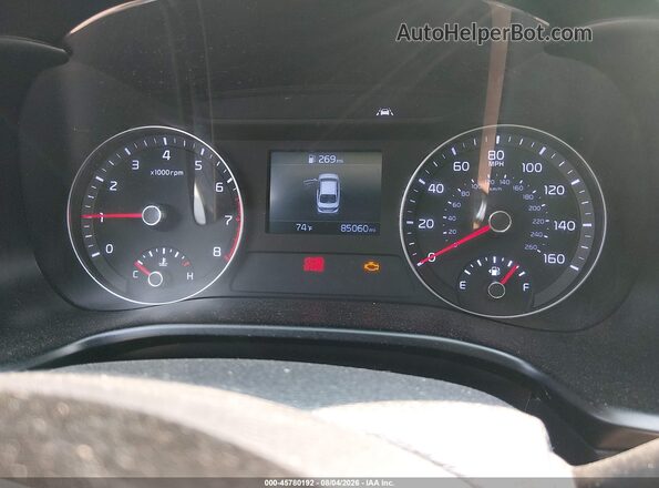 3KPF24AD1KE010026 2019 KIA FORTE White უკანა სავარძლების ხედი