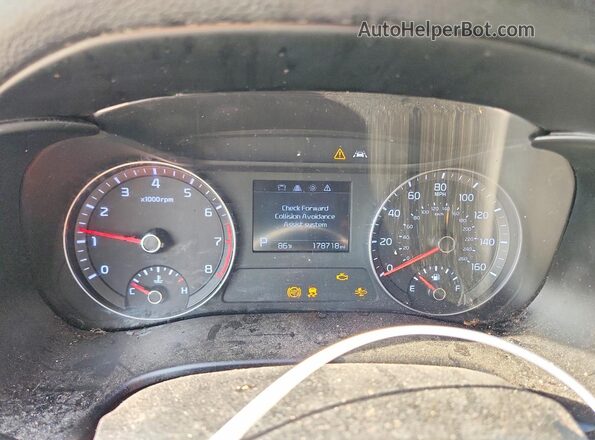 3KPF24AD1KE015405 2019 KIA FORTE Gray Вид щитка приладів