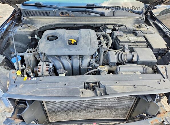 3KPF24AD1KE054334 2019 KIA FORTE Black Vista interior trasera