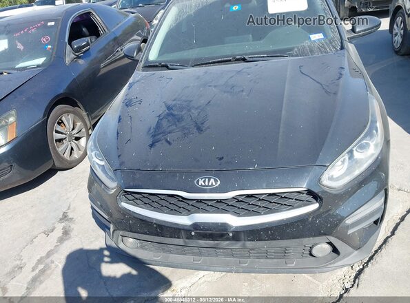 3KPF24AD1KE127346 2019 KIA FORTE Black წინა ხედი