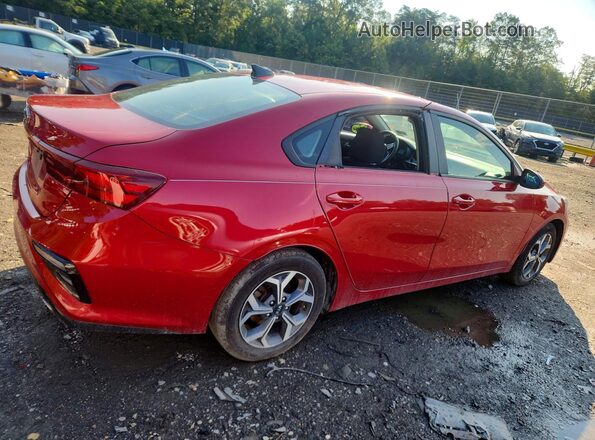 3KPF24AD1KE133695 2019 KIA FORTE Красный Задняя правая четверть