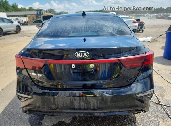 3KPF24AD1LE187161 2020 KIA FORTE Black უკანა ხედი