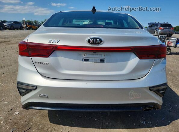 3KPF24AD1LE191954 2020 KIA FORTE Silver უკანა ხედი