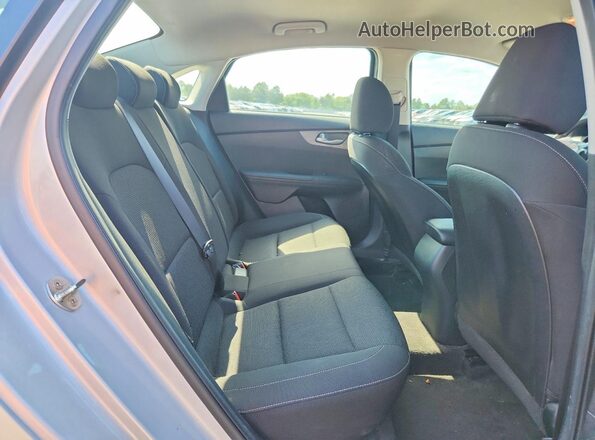 3KPF24AD1LE191954 2020 KIA FORTE Silver უკანა სავარძლების ხედი