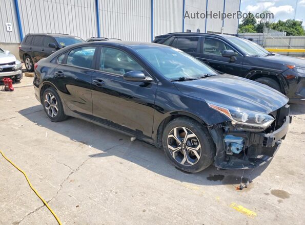 3KPF24AD1LE213807 2020 KIA FORTE Black Front right