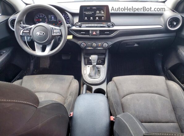 3KPF24AD1LE213807 2020 KIA FORTE Black Dashboard view