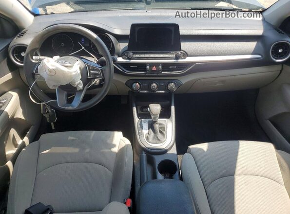 3KPF24AD1LE217338 2020 KIA FORTE Gray Առջևի վահանակի տեսք