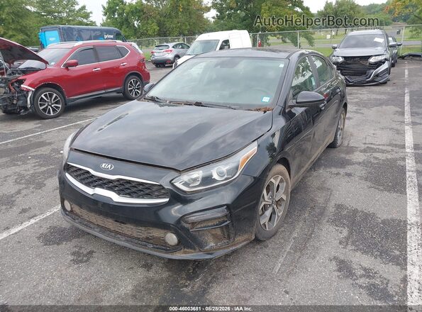 3KPF24AD1LE230526 2020 KIA FORTE Black წინა მარცხენა ხედი სამი მეოთხედიდან
