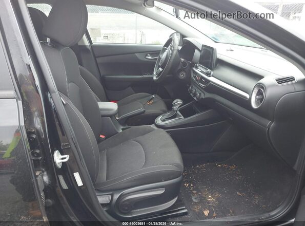 3KPF24AD1LE230526 2020 KIA FORTE Black წინა სალონის ხედი