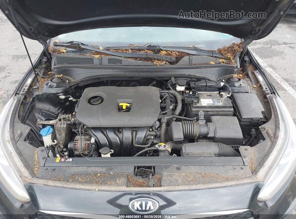 3KPF24AD1LE230526 2020 KIA FORTE Black უკანა ხედი