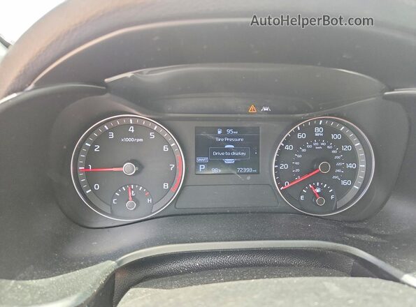 3KPF24AD1LE234169 2020 KIA FORTE Silver Vista del cuadro de instrumentos