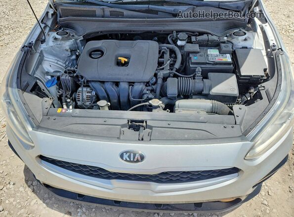 3KPF24AD1LE234169 2020 KIA FORTE Silver Vista interior trasera