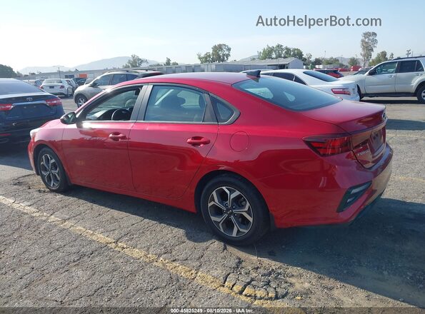 3KPF24AD1ME267769 2021 KIA FORTE Red Հետևի ձախ