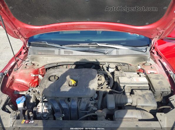 3KPF24AD1ME267769 2021 KIA FORTE Red Հետևի տեսք