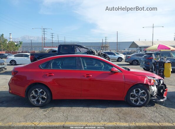 3KPF24AD1ME267769 2021 KIA FORTE Red Սալոնի հետևի տեսք