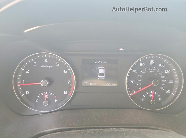 3KPF24AD1ME295068 2021 KIA FORTE Blue Instrument cluster view