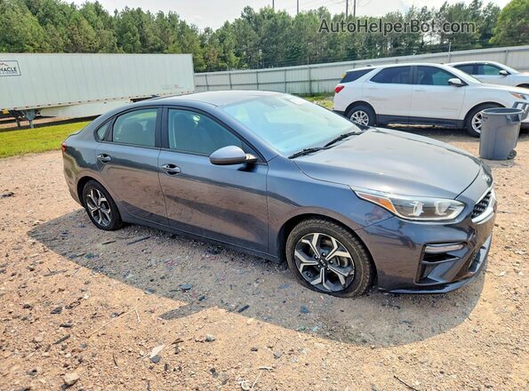 3KPF24AD1ME333544 2021 KIA FORTE Gray Przód prawy