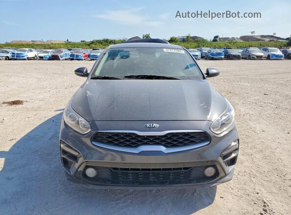 3KPF24AD1ME337335 2021 KIA FORTE Серый Вид спереди