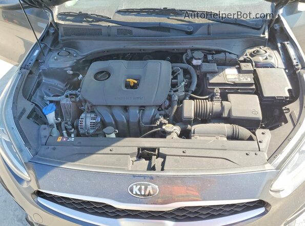 3KPF24AD1ME337335 2021 KIA FORTE Серый Вид задней части салона