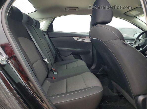 3KPF24AD1NE483171 2022 KIA FORTE Black Вид задніх сидінь