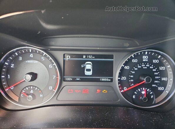 3KPF24AD1PE509299 2023 KIA FORTE Orange Vista del cuadro de instrumentos
