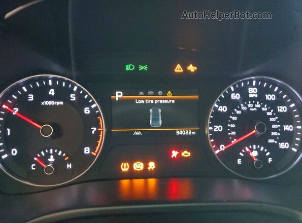 3KPF24AD1PE585587 2023 KIA FORTE Серый Вид щитка приборов