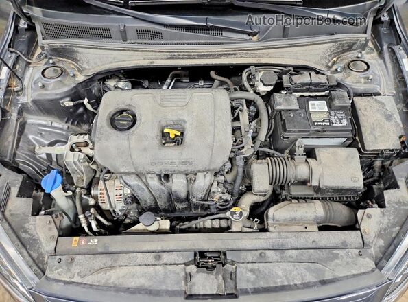 3KPF24AD1PE616157 2023 KIA FORTE Gray Вид задньої частини салону