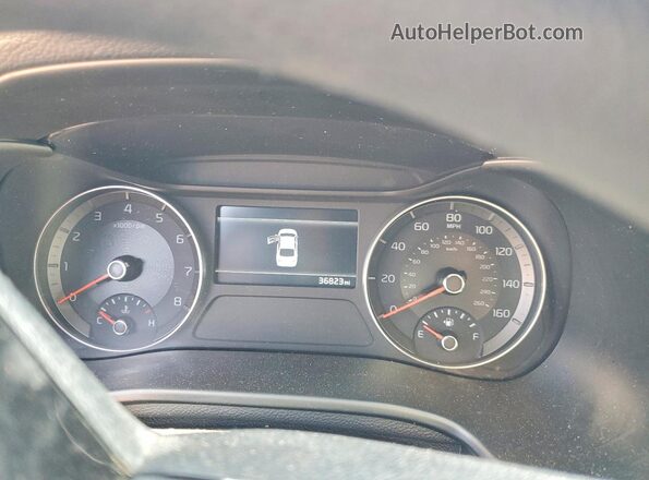 3KPF24AD1PE680862 2023 KIA FORTE Orange Instrument cluster view