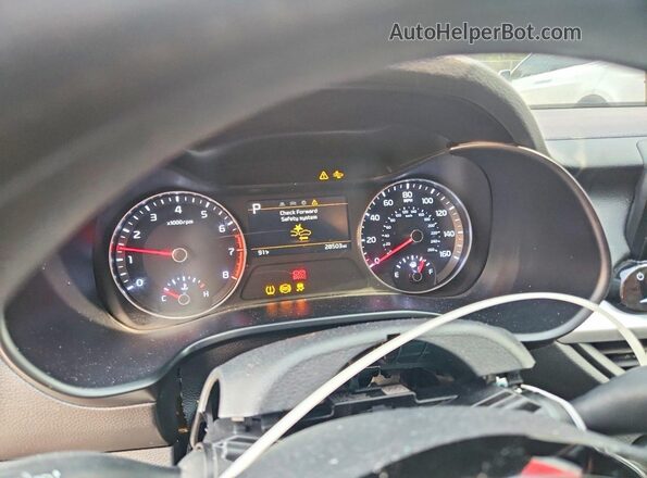 3KPF24AD1RE697986 2024 KIA FORTE Red Սարքավորումների վահանակի տեսք