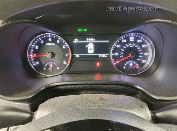 3KPF24AD1RE759368 2024 KIA FORTE Blue Widok zestawu wskaźników
