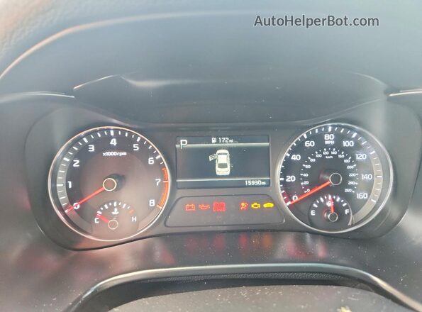 3KPF24AD1RE795836 2024 KIA FORTE White Սարքավորումների վահանակի տեսք