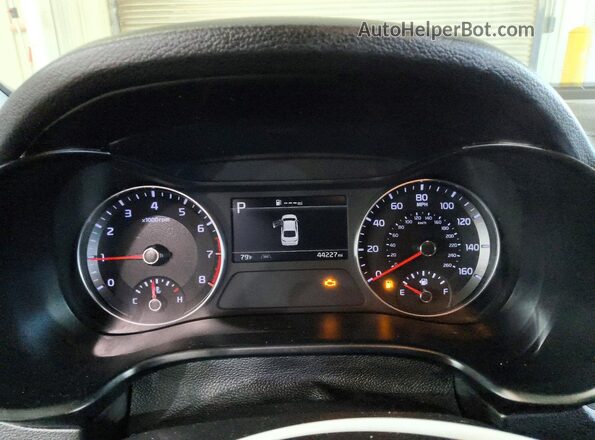 3KPF24AD1RE825451 2024 KIA FORTE Blue Vista del cuadro de instrumentos