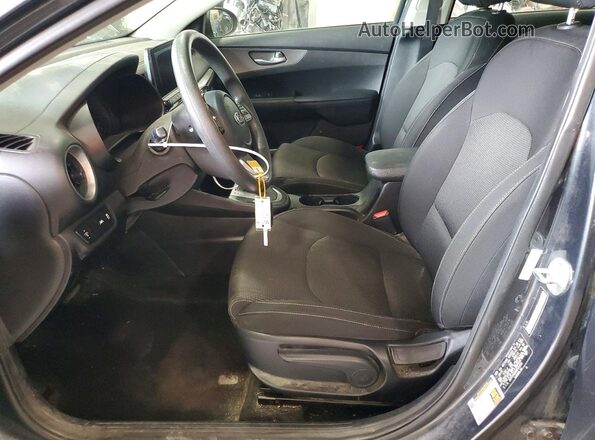 3KPF24AD2KE023254 2019 KIA FORTE Угольный Вид салона спереди