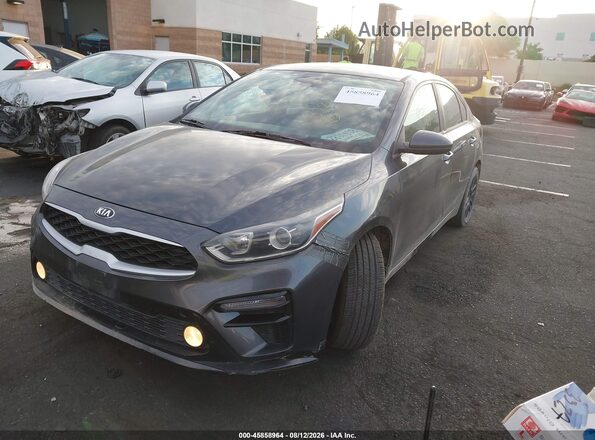 3KPF24AD2KE049126 2019 KIA FORTE Gray Przód lewy