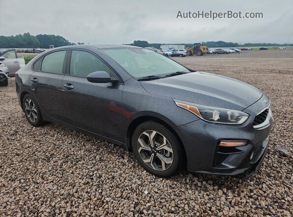3KPF24AD2KE058294 2019 KIA FORTE Gray Przód prawy