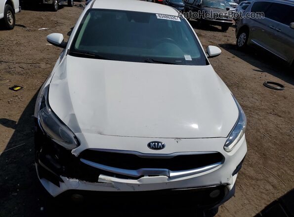 3KPF24AD2KE074916 2019 KIA FORTE White Դիմացի տեսք