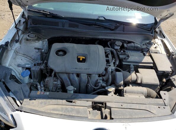 3KPF24AD2KE074916 2019 KIA FORTE White Սալոնի հետևի տեսք