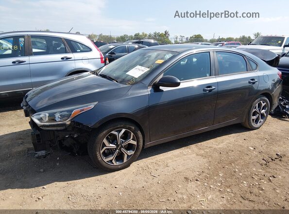 3KPF24AD2KE125802 2019 KIA FORTE Gray წინა მარცხენა ხედი სამი მეოთხედიდან