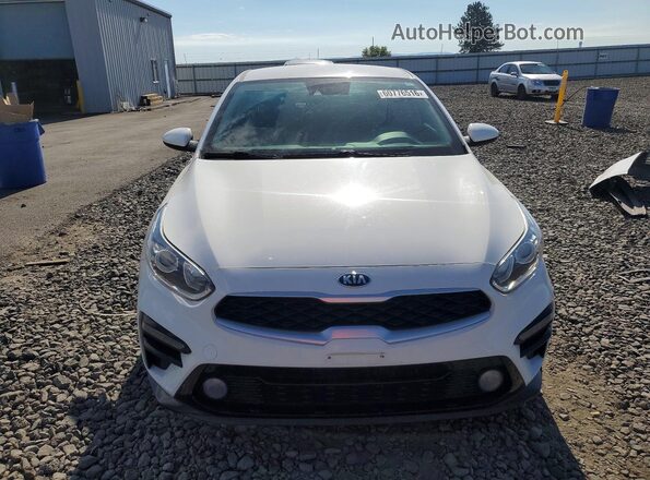 3KPF24AD2KE137254 2019 KIA FORTE White Вид спереду
