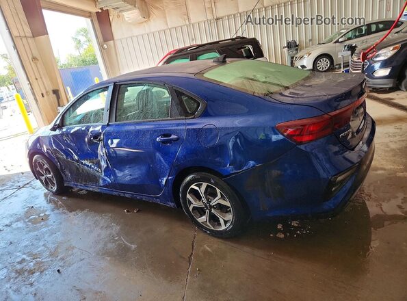 3KPF24AD2LE141175 2020 KIA FORTE Blue Հետևի ձախ